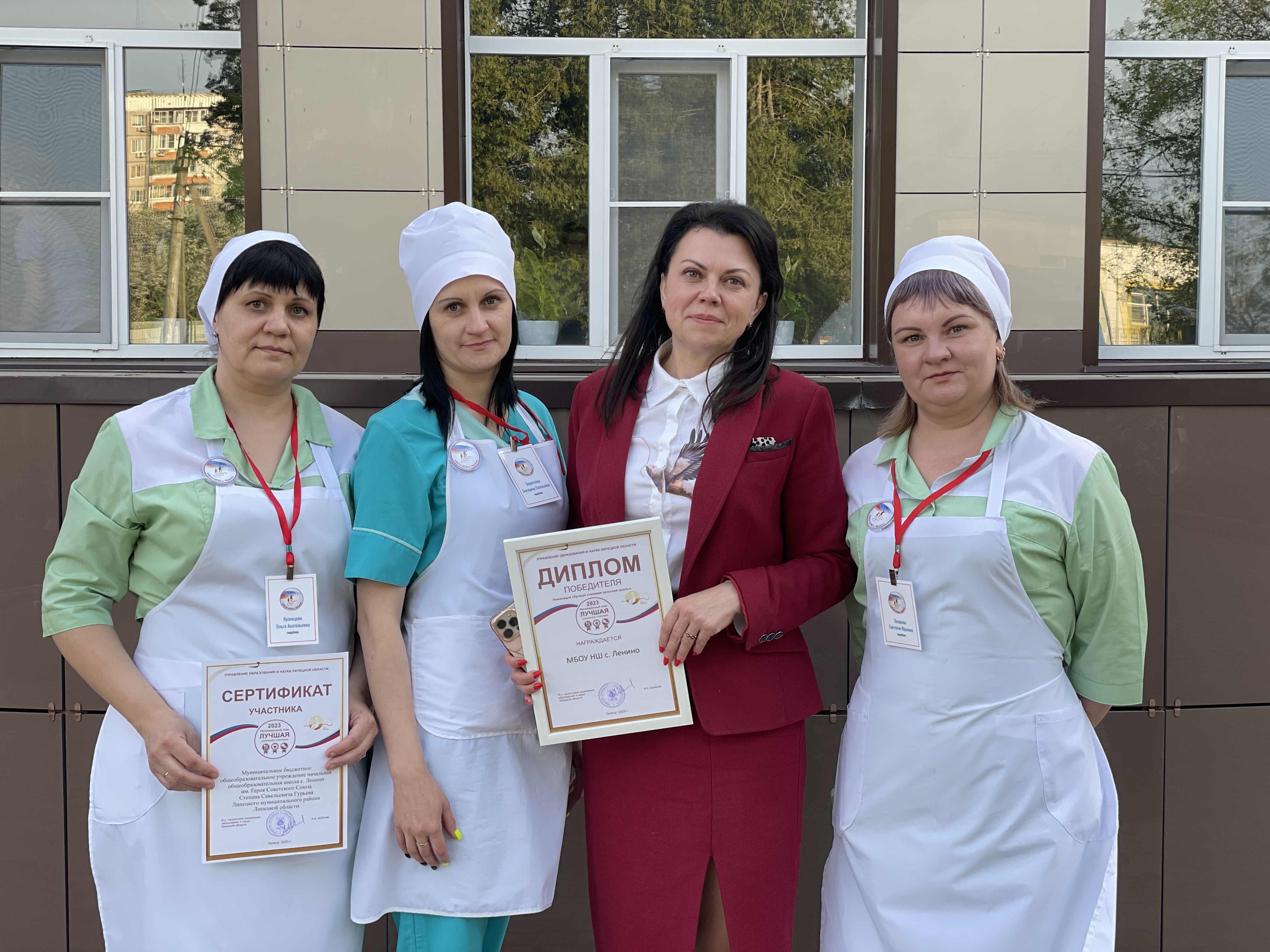 Лучшая школьная столовая.